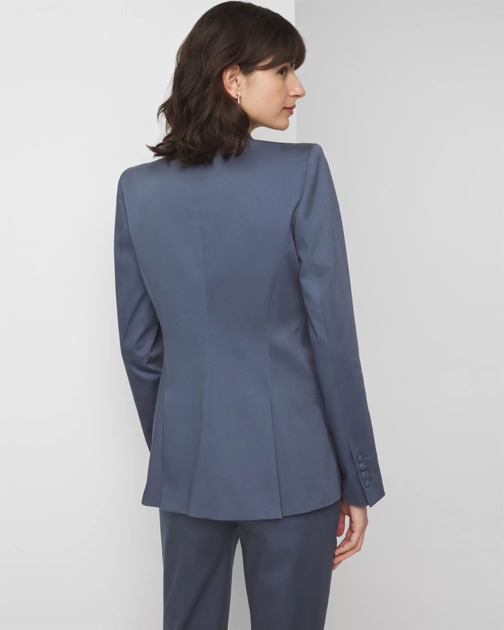 WHBM® Sateen Editor Blazer | White House Black Market